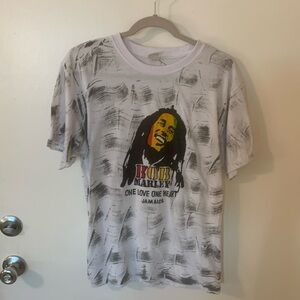 Men’s Bob Marley - ‘One Love, One Heart’ - JAMAICA Rock t-shirt XL